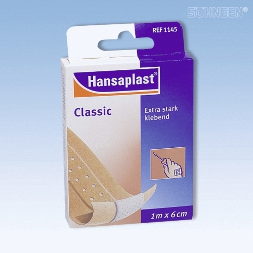 Hansaplast CLASSIC Standard 1 m x 6 cm
