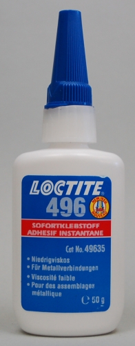 Loctite 496 Fl. 50g IS-Cyanacrylatkleber