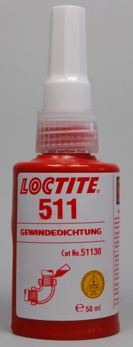 Loctite 511 Fl. 50ml Rohrgew-Dichtg. DVGW