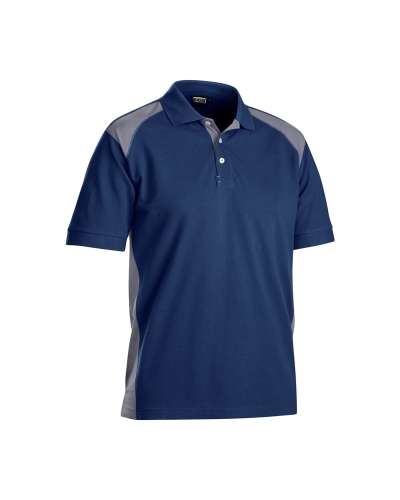 Blåkläder Polo-Shirt Marineblau/Grau XS - 4XL