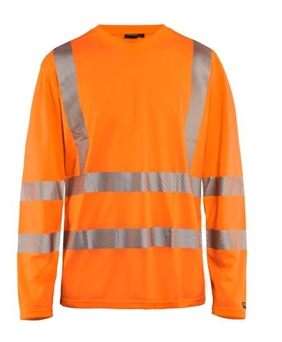 Blåkläder High Vis Langarm T-Shirt Orange 2XL