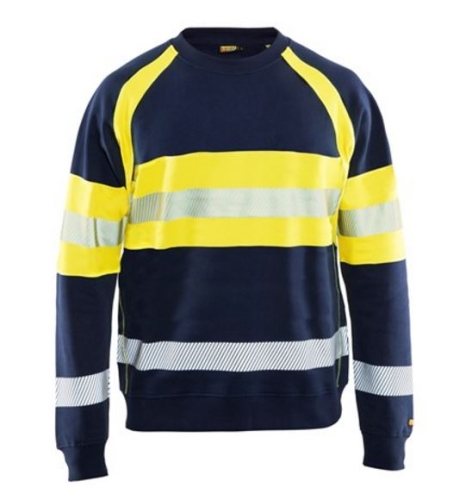 Blakläder Sweatshirt Multinorm marine/gelb