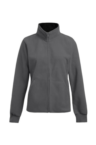 Women Double Fleece Jacket navy/lightgrey XS-2XL