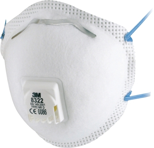 3M™ Atemschutzmaske 8322 FFP2 mit Ausatemventil