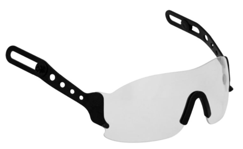 Schutzbrille Klar zur Helmmontage an JSP Helme