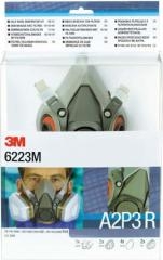 3M™ Gase-& Dämpfe-Maskenset A2P3 6223M